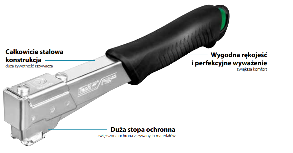 Rapid Zszywacz młotkowy R311 PRO 6-12mm - MR-5000005