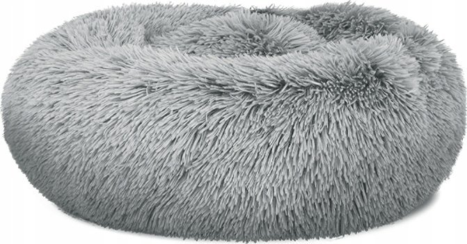 Leobert Legowisko pluszowe S 40cm - jasnoszare