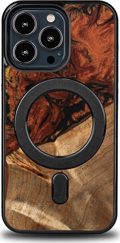 BeWood Etui Bewood Unique na iPhone 13 Pro - 4 Żywioły - Ogień z MagSafe