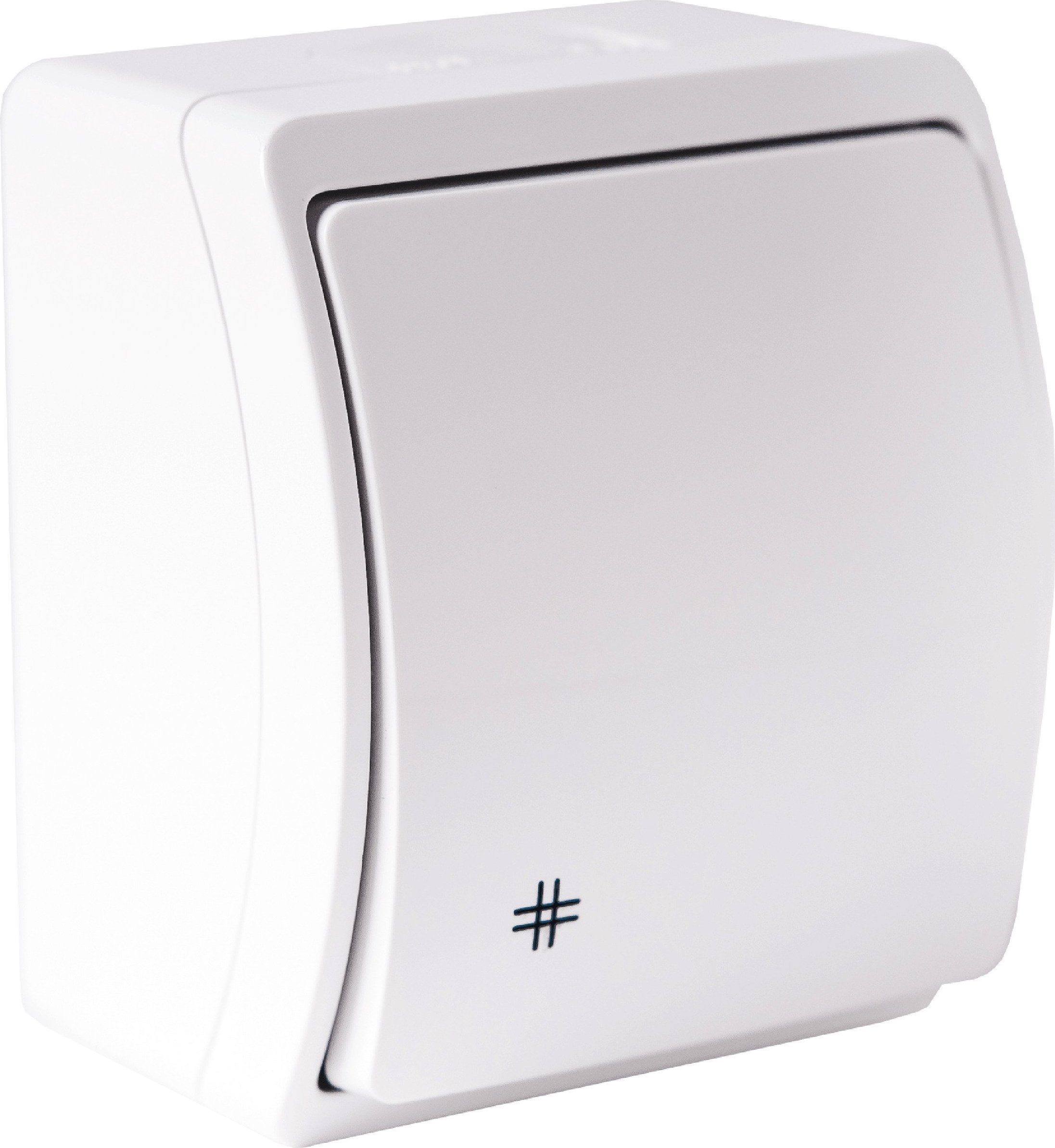 Orno Łącznik krzyżowy n/t AQUATIC, IP44, biały, 10 szt.