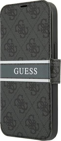 Guess GUBKP13L4GDGR iPhone 13 Pro / 13 6,1" szary/grey book 4G Stripe