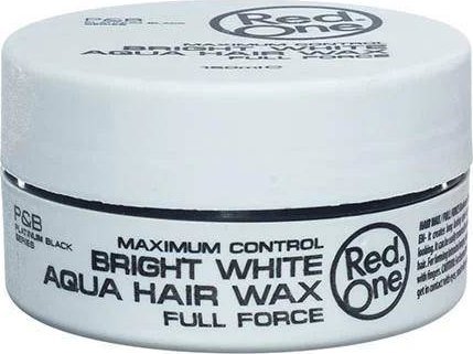 RED ONE_Aqua Hair Gel Wax Full Force wosk do włosów Bright White 150ml