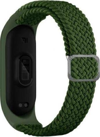 Beline Beline pasek Mi Band 5/6 Textile zielony/green