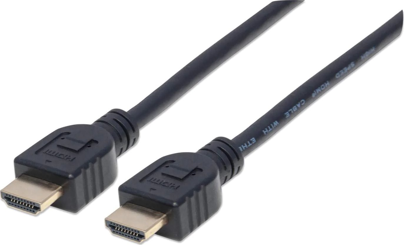 Kabel Manhattan HDMI - HDMI 1m czarny (353922)