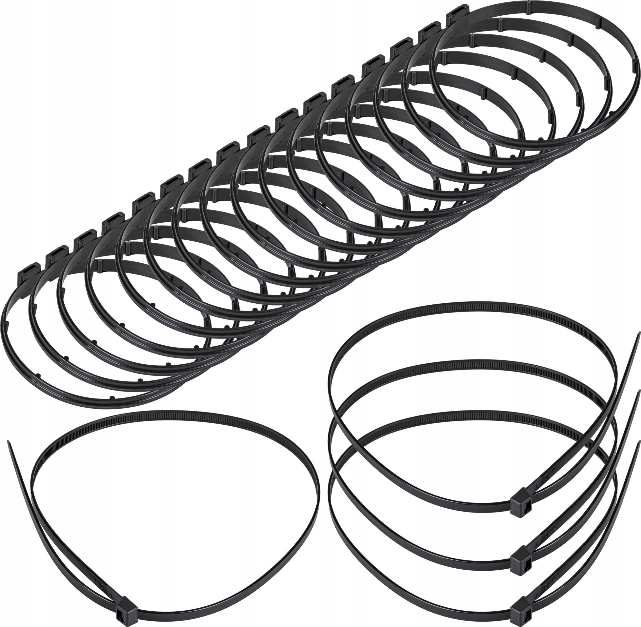 60-80 obejma (PP) dystansowa z tworzywa uniwersalna (op.-4 szt) (S)