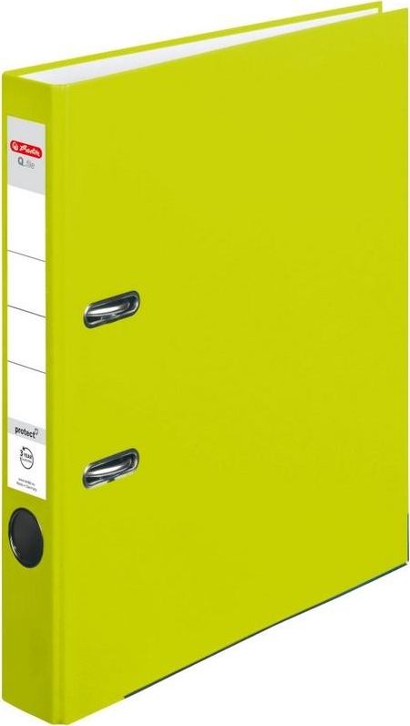 Segregator Herlitz dźwigniowy A4 50mm zielony (326793)