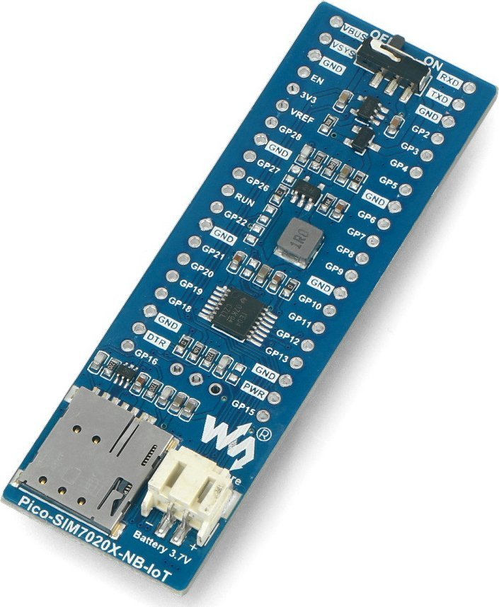 Waveshare NB-IoT GSM SIM7020E - moduł komunikacyjny do Raspberry Pi Pico - Waveshare 19622}