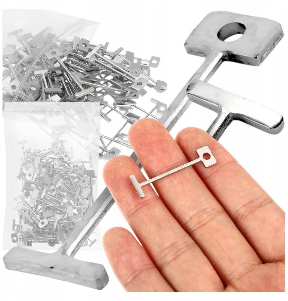 IGŁY DO POZIOMOWANIA PŁYTEK 100 szt. KANZA