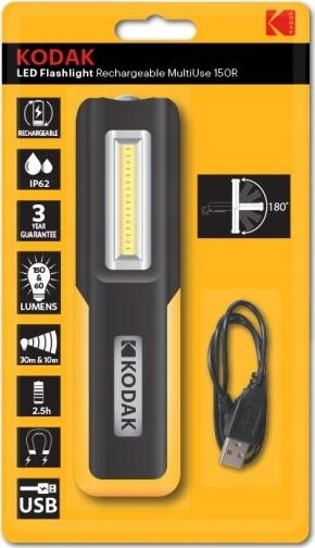 Kodak Latarka Kodak Led Warsztatowa Ładowanie Usb 30m