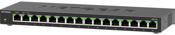 NETGEAR GS316v3 - Switch - unmanaged - 16 x 10/100/1000 - Desktop, wandmontierbar