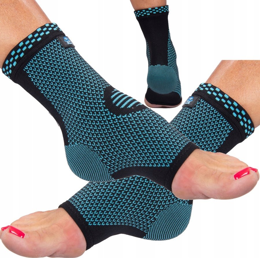 Kompresyjna Orteza Stabilizator Na Kostkę 2 Szt M