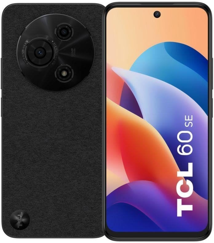 Smartfon TCL 60 SE 17 cm (6.7") Dual SIM Android 15 4G USB Type-C 8 GB 512 GB 5200 mAh Czarny