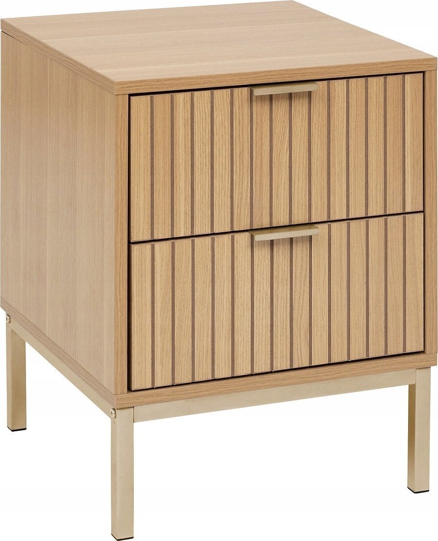 5five Szafka nocna TASSO z dwoma szufladami, 40 x 40 x 52,5 cm