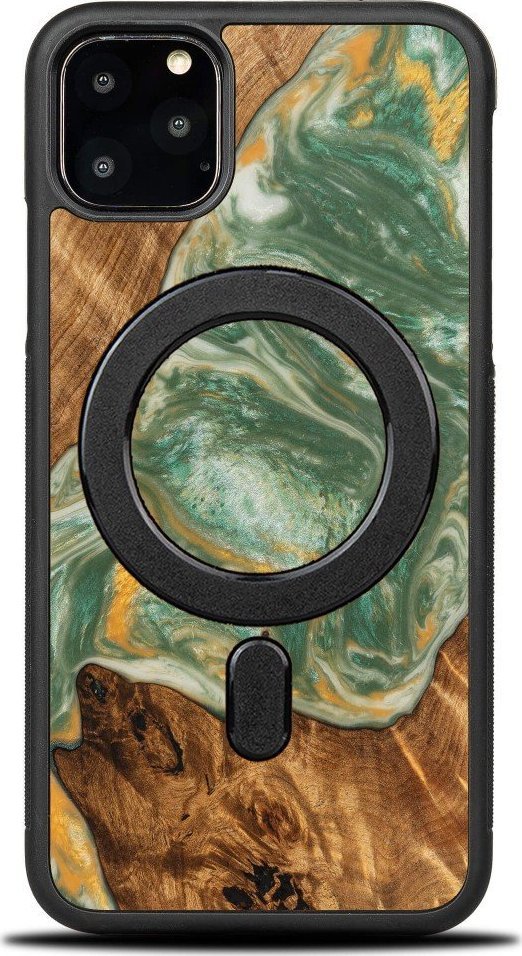 BeWood Etui Bewood Unique na iPhone 11 Pro Max - 4 Żywioły - Woda z MagSafe