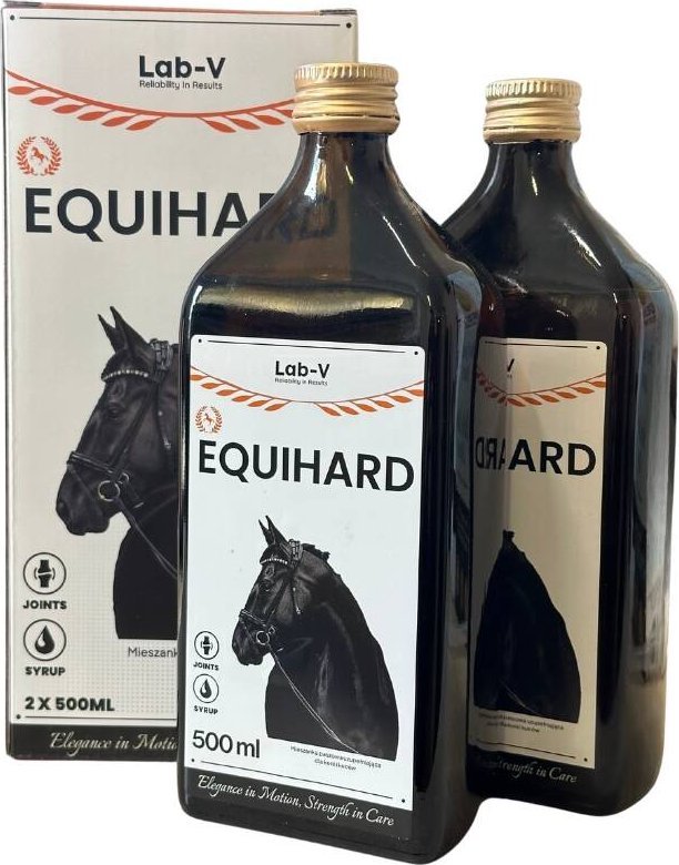 LAB V LAB-V Equihard-preparat na stawy dla koni i kuców 2x500ml