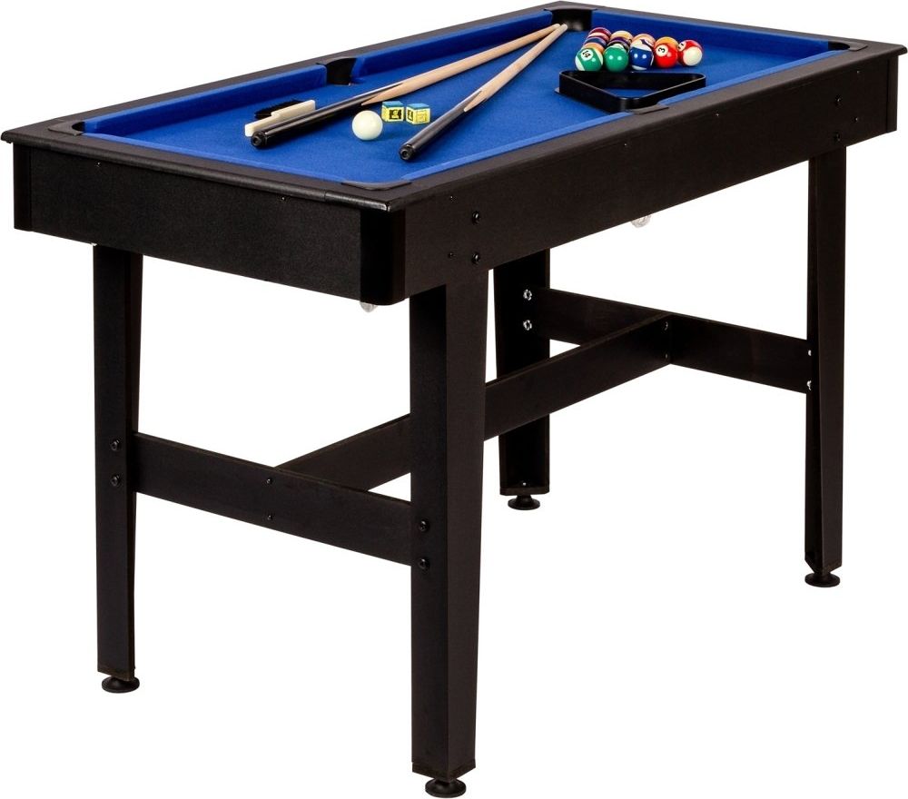 Games Planet CZARNY STÓŁ BILARDOWY 4 FT POOL BILARD + AKCESORIA Unw