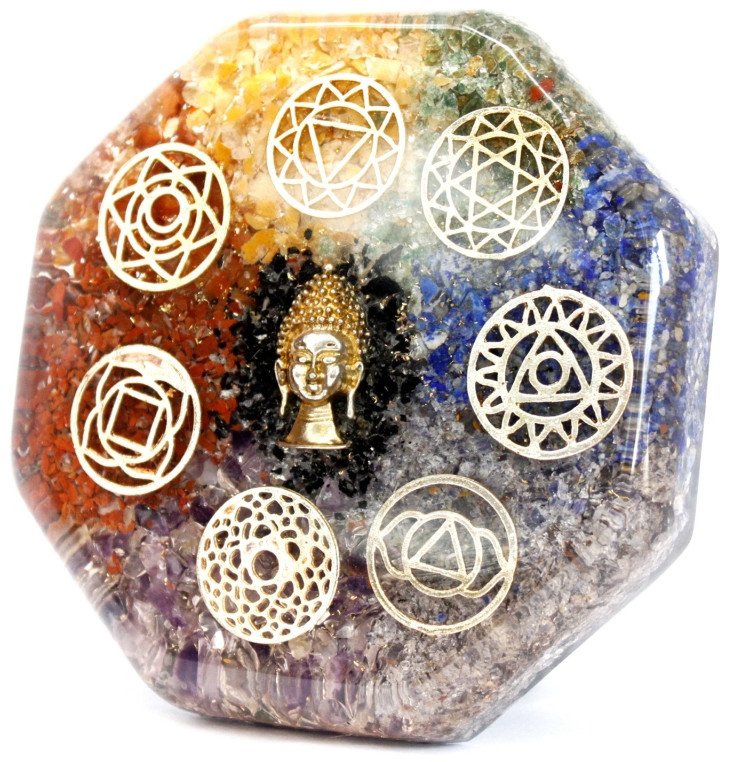 Orgonit na biurko - Budda Czakra