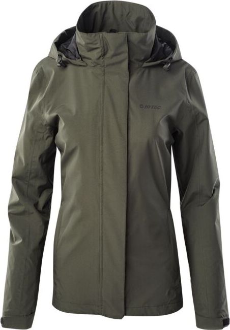 HiTech Damska kurtka przejściowa Hi-Tec Lady Harriet jacket wiosenno-jesienna ciemnozielona rozmiar XL