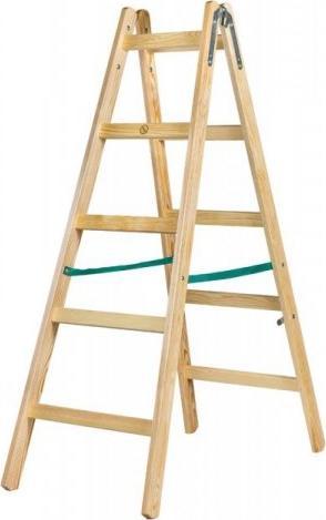 Braket DRABINA DREWNIANA BRAKET STANDARD 2X5 SZCZEBLI 153CM