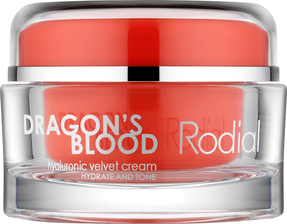 Rodial Dragon's Blood Hyaluronic Velvet Nawilżająco-tonizujący krem do twarzy 50ml