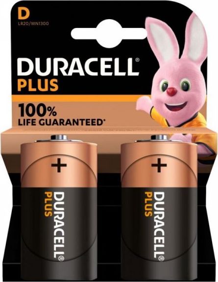 Duracell Bateria Plus LR20 2 szt.