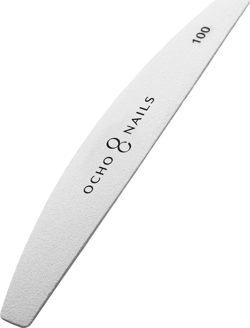 Ocho Nails papierki wymienne do pilnika półksiężyc metal. 100 10 szt.