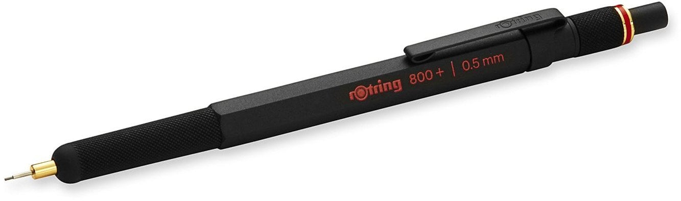 Rotring 800+ Ołówek Automatyczny, Czarny
