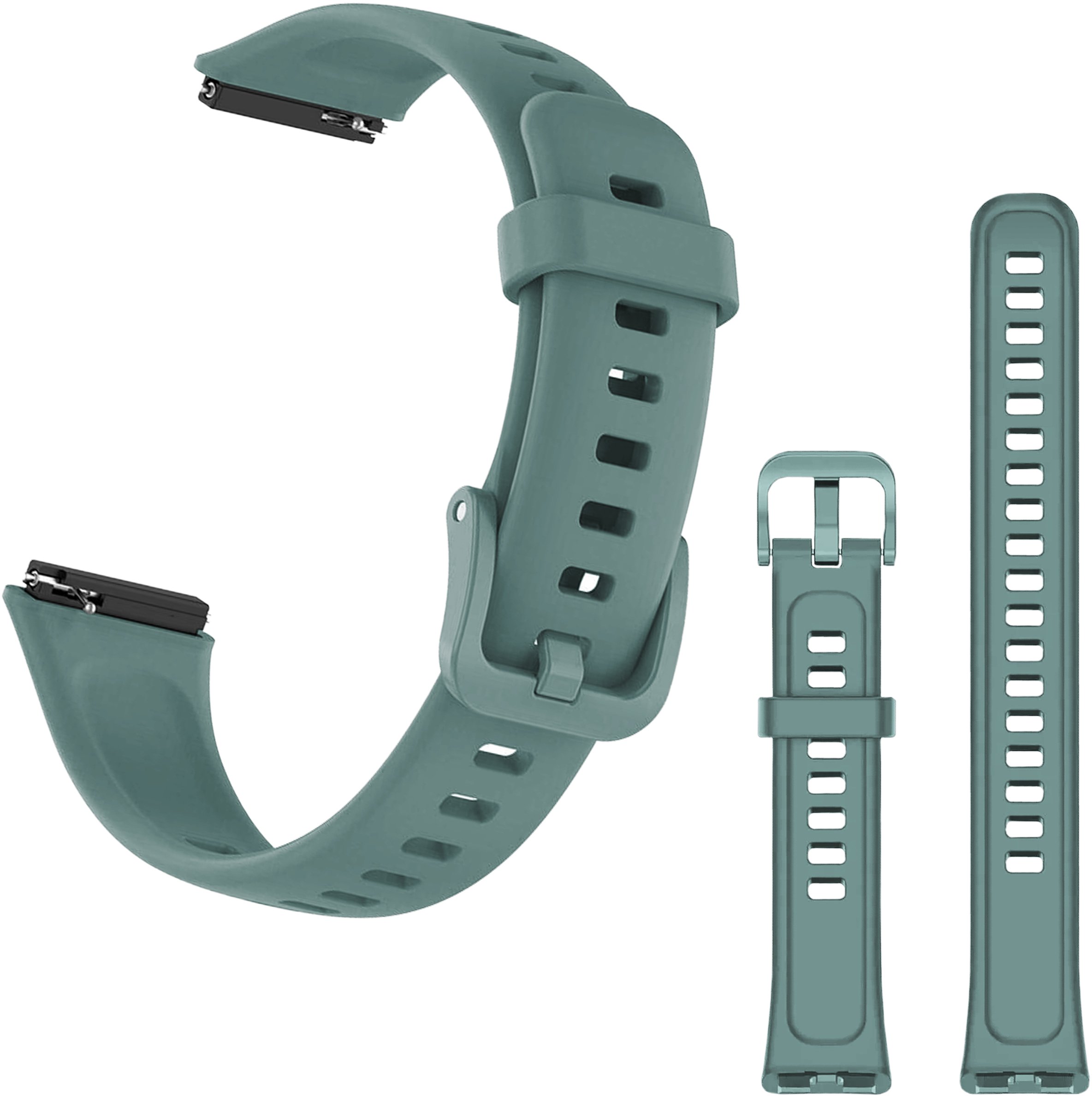 Pasek Classic Silicone do smartband'a Huawei Band 7 (Khaki)