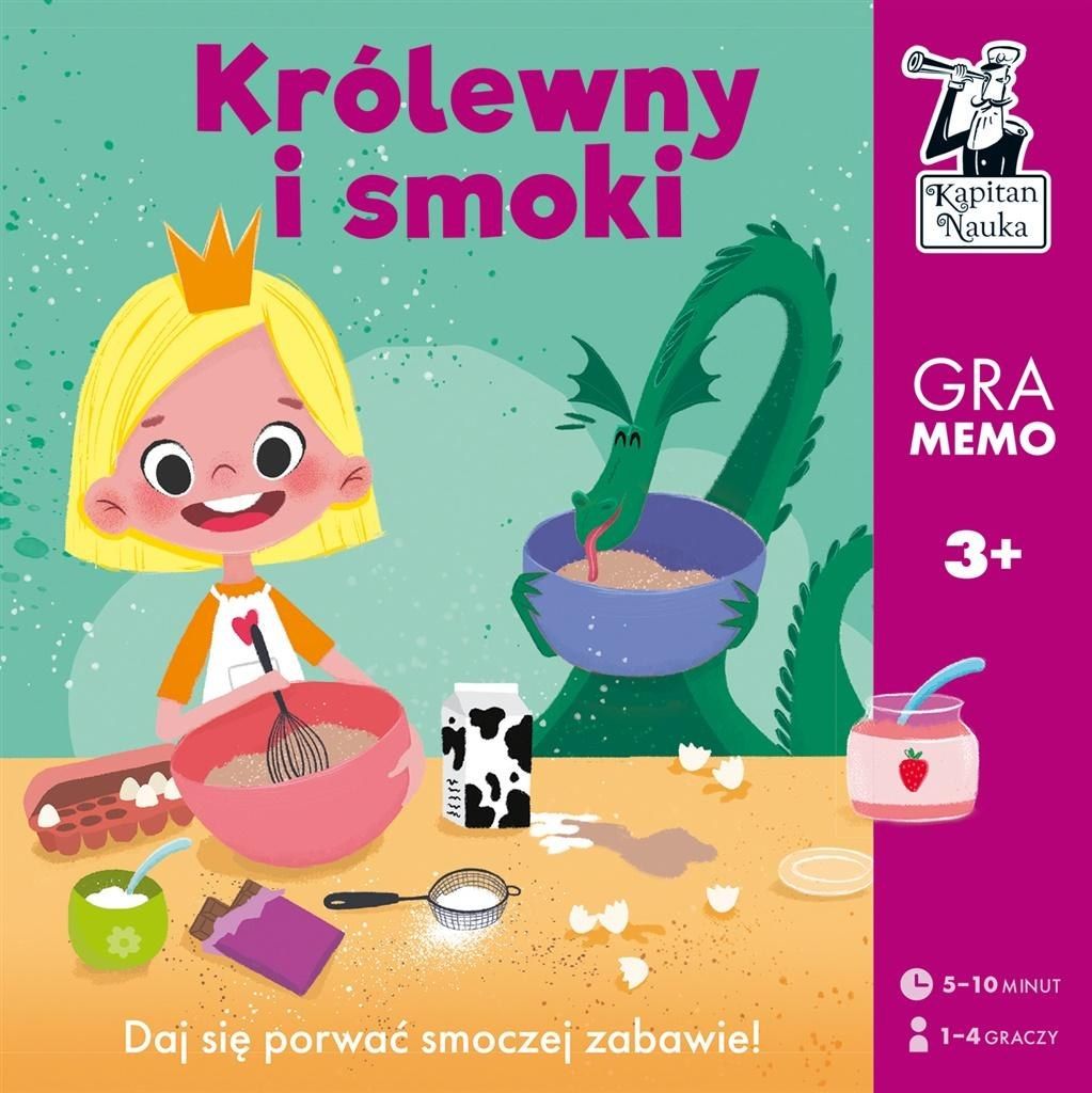 Edgard Królewny i smoki. Gra memo
