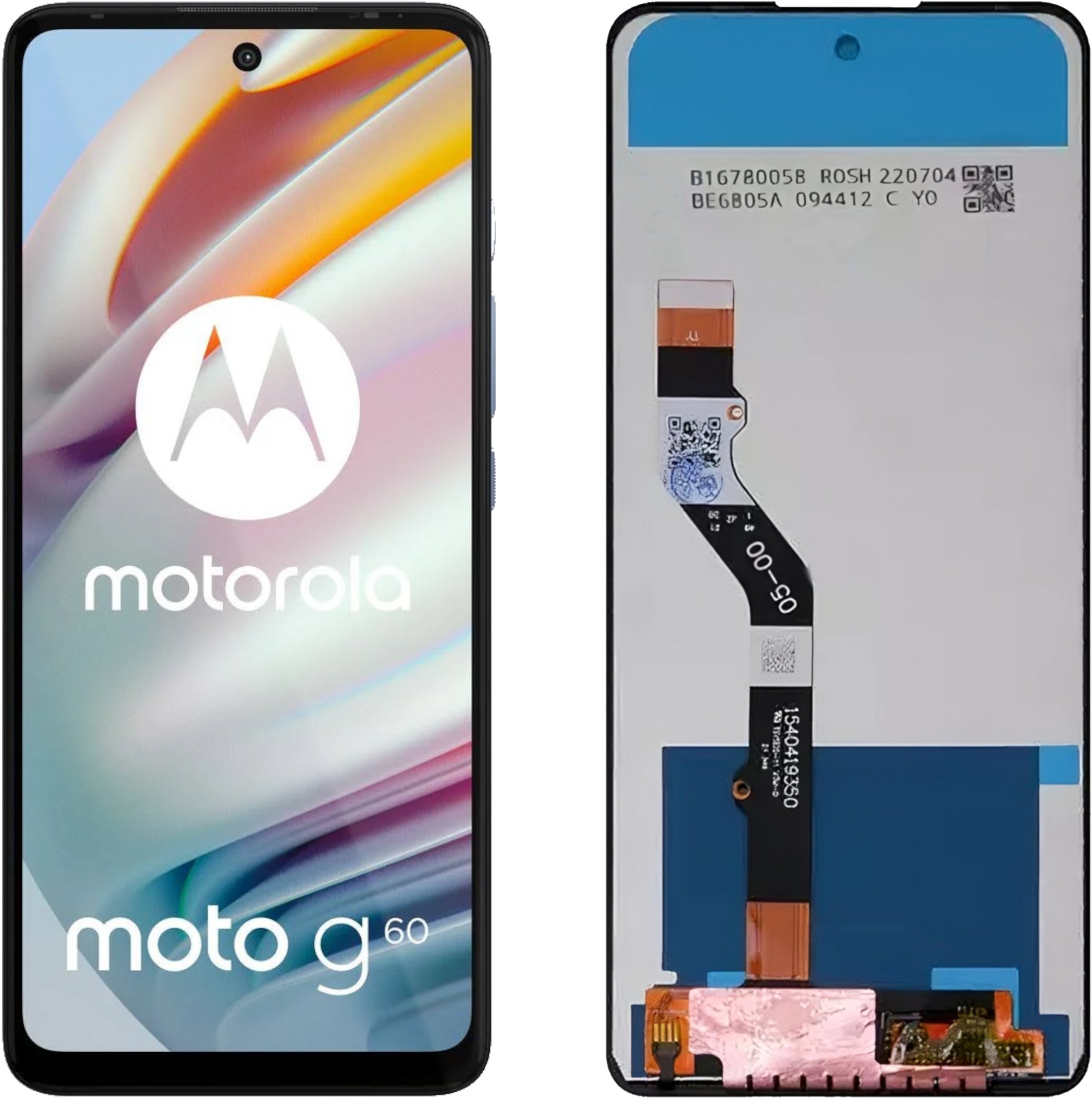 Wyświetlacz do Motorola Moto G60 / G60S LCD XT2133 Ekran