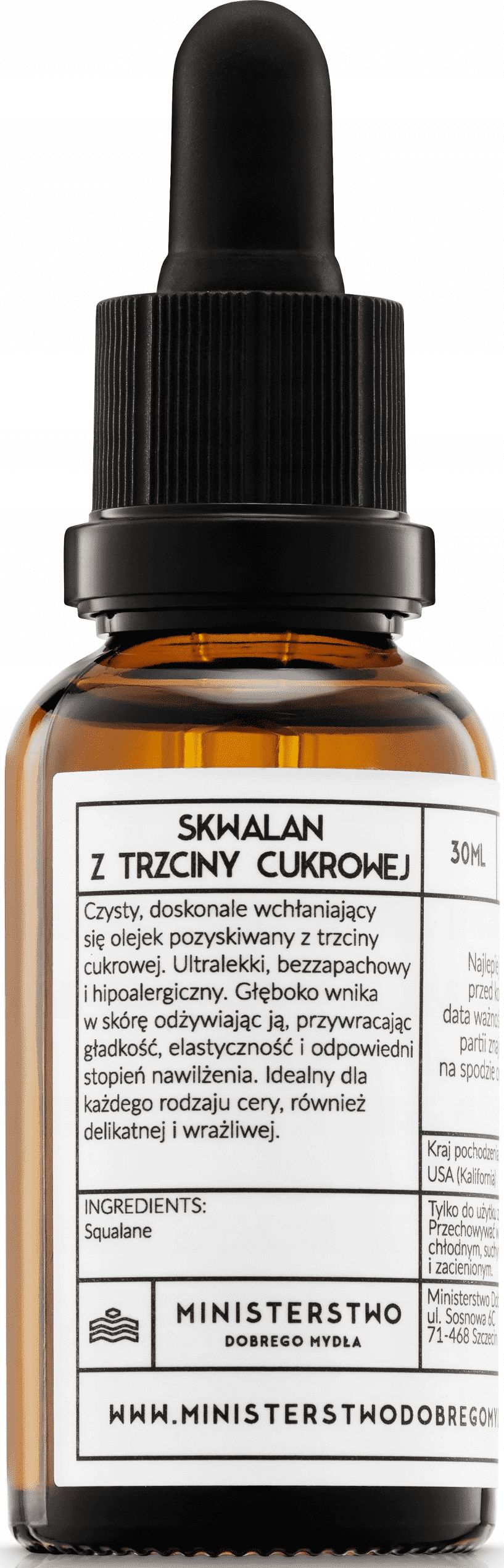 Ministerstwo Dobrego Mydła Olejek do twarzy Skwalan 30ml