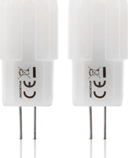 Aigostar Żarówka LED Mleczna Biel G4 1.7W 2 szt. ciepła Koraliki Lampowe LED Mleczna Biel G4 1.7W 2 szt.