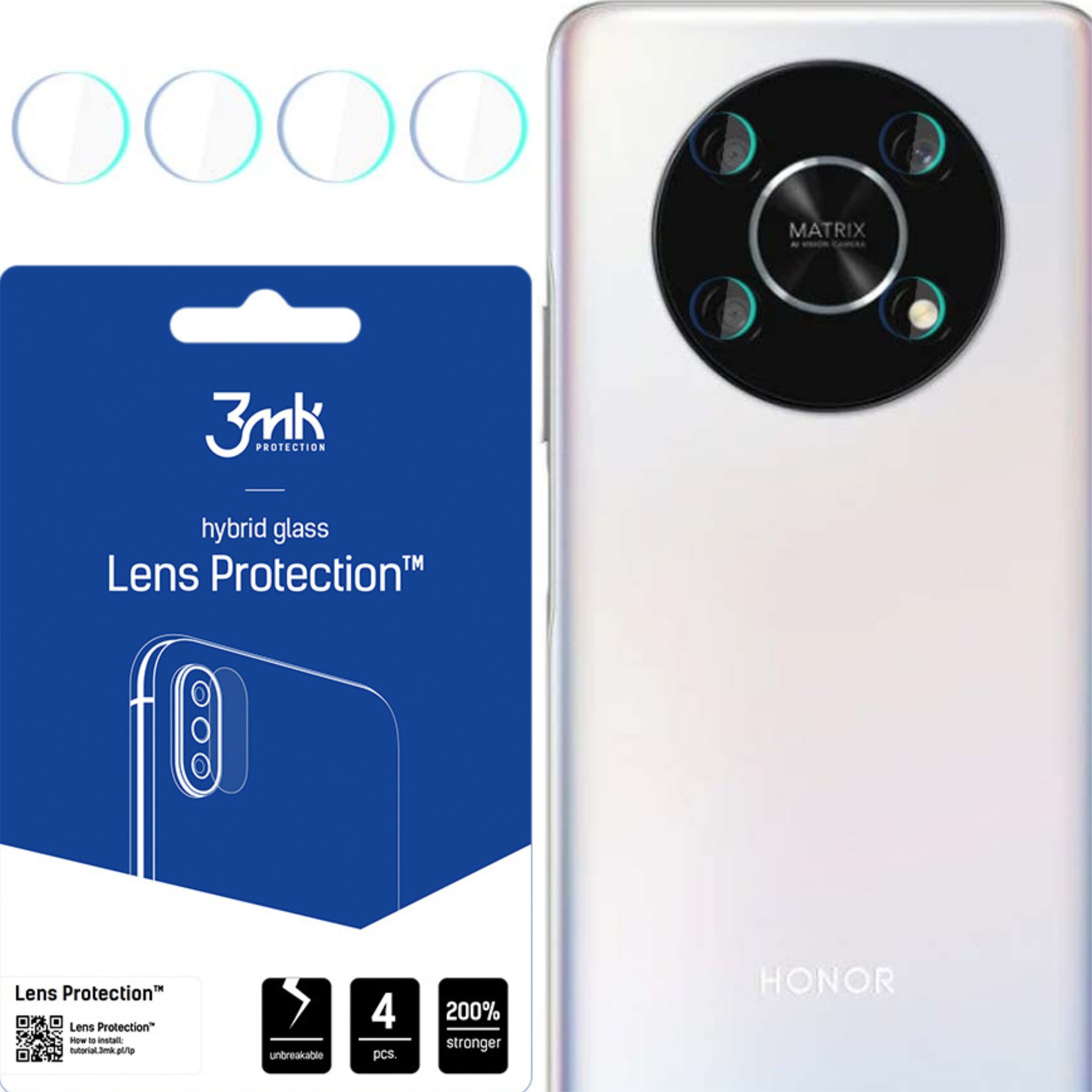HONOR X9 5G - 3MK LENS PROTECTION