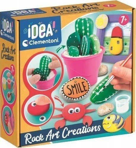 Clementoni Art niespodzianka: kolorowe kamyczki