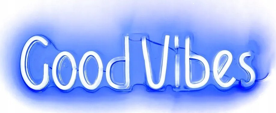 OEM Neon LED na USB - Good Vibes model