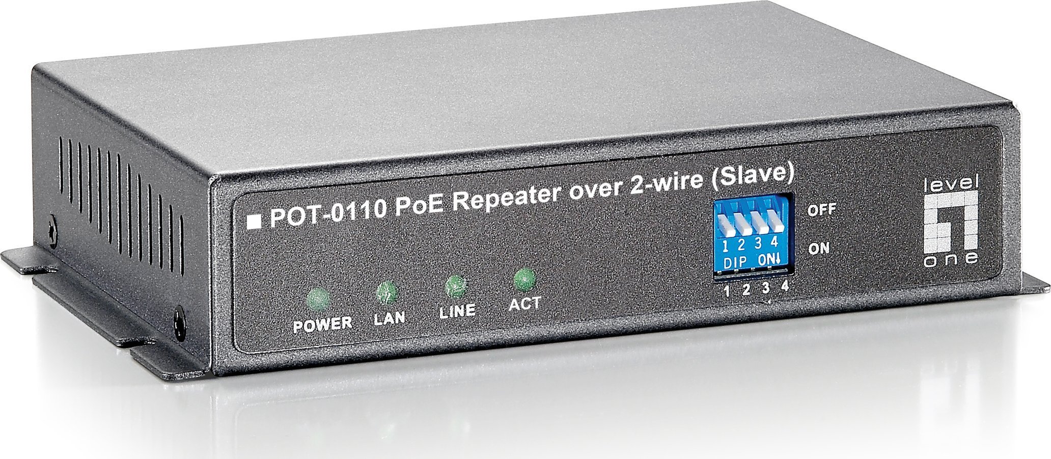 LevelOne LevelOne Repeater POT-0110 Outdoor via 2-Drath Slave PoE