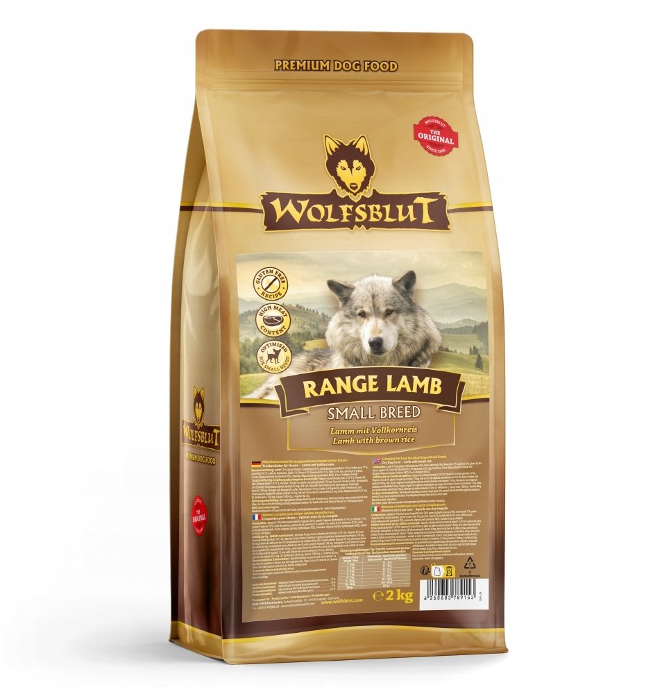 Wolfsblut DOG 2kg RANGE LAMB SMALL BREED jagnięcina + ryż