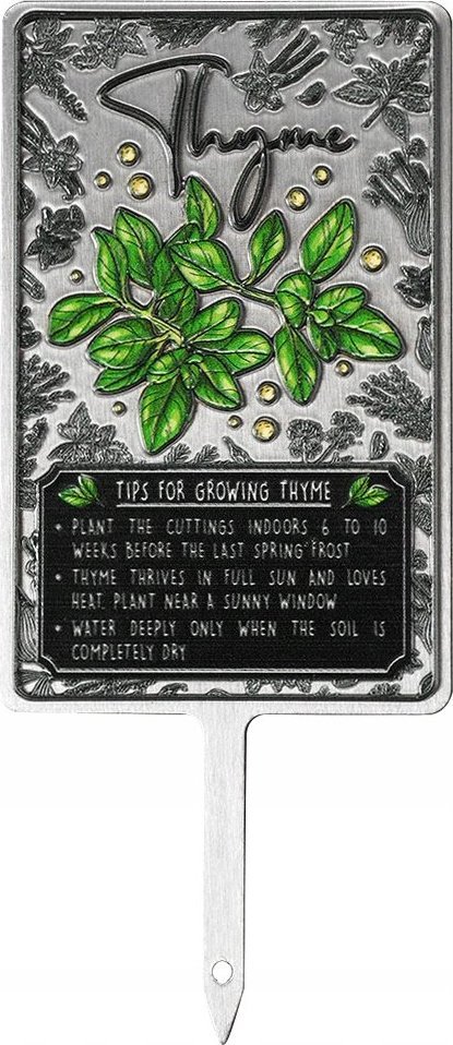 Kadax Tabliczka Etykieta Znacznik Ziół Roślin Przypraw