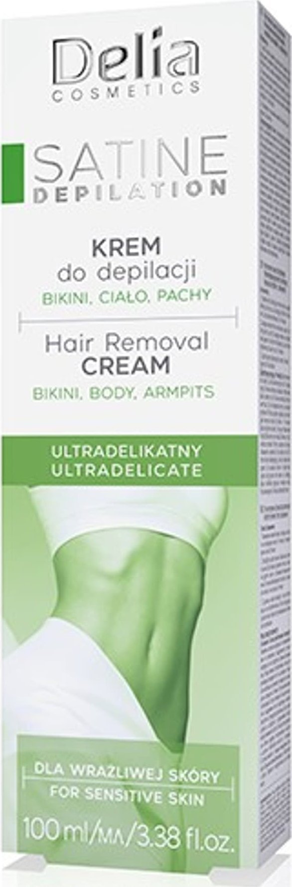 Delia DELIA Satine Depilation Ultra- delikatny krem do depilacji 100 ml