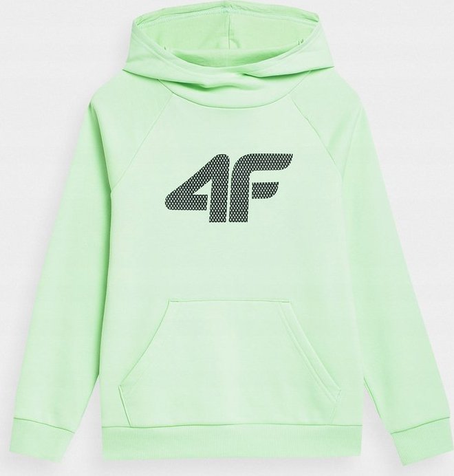 4f Bluza dla chłopca 4F jasna zieleń 4FJSS23TSWSM220 42S 140cm
