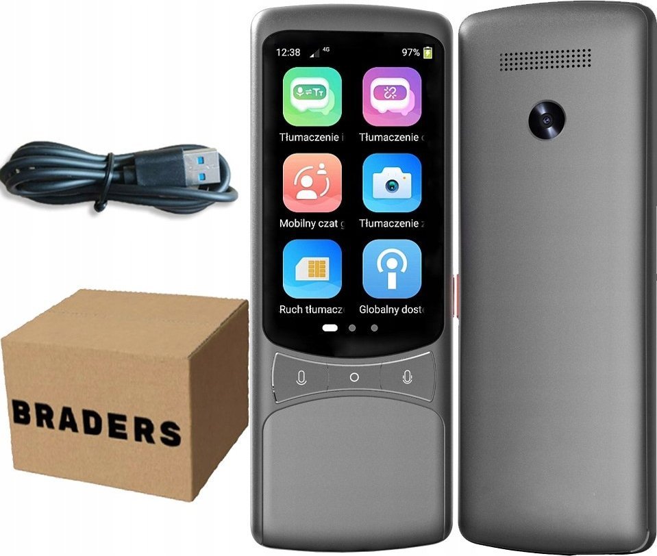 TRANSLATOR ELEKTRONICZNY TŁUMACZ MOWY MENU PL APARAT ONLINE 134 JĘZYKI