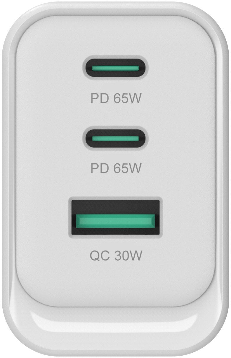 Conceptronic ALTHEA21W65 ładowarka do urządzeń przenośnych Uniwersalne Biały Prąd przemienny Szybkie ładowanie Wewnętrzna