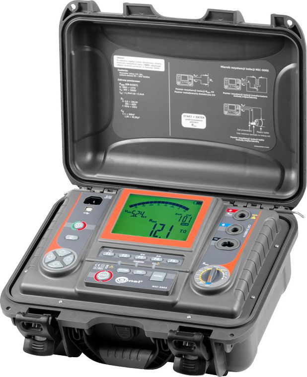 Sonel Miernik rezystancji izolacji MIC-5005 (WMPLMIC5005)