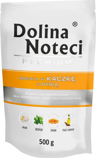 Dolina Noteci Premium bogata w kaczkę z dynią 500g