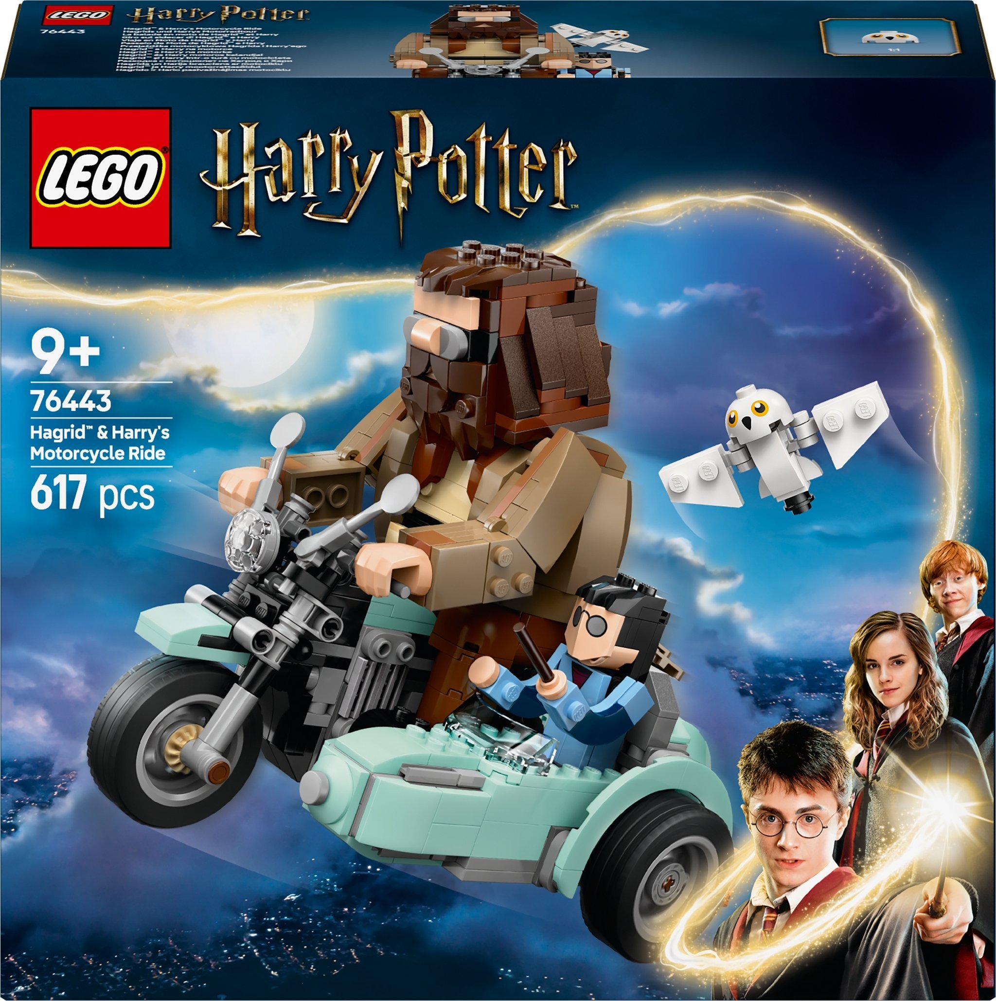 Harry Potter Przejażdżka motocyklowa Hagrida i Harry’ego (76443)