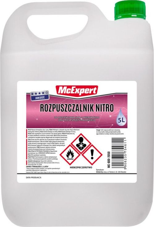 McExpert Rozpuszczalnik Nitro DC 5 l