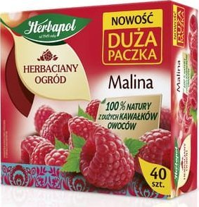 Herbapol Herbata owocowa Herbaciany Ogród - Malina 40 torebek