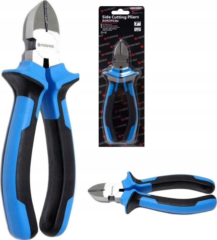 Forsage SZCZYPCE WYDŁUŻONE TNĄCE BOCZNE 175MM