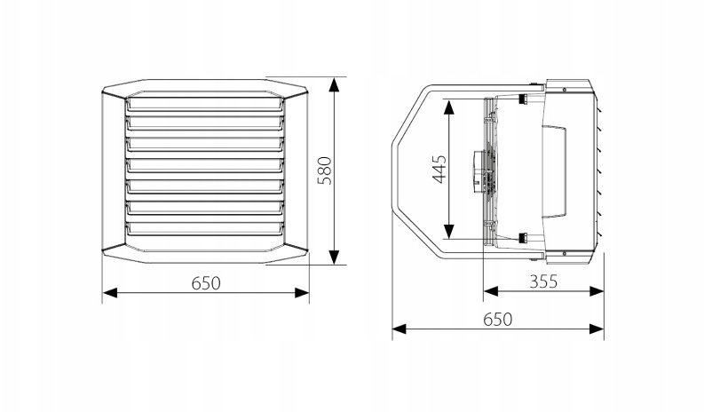 Flowair nagrzewnica wodna LEO L2 51955