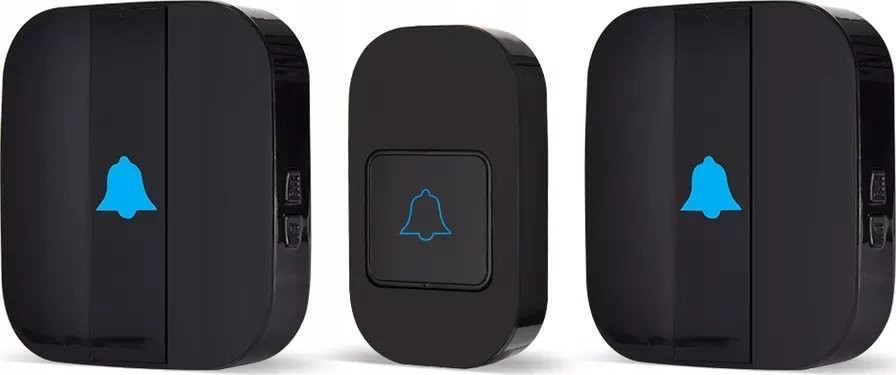 Spreest Dzwonek bezprzewodowy do drzwi + 2xOdbiornik 300m